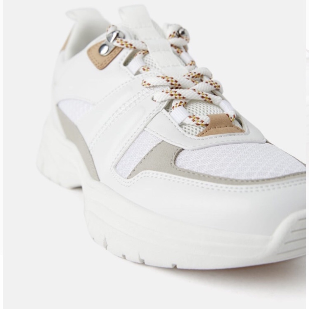 Zara White Sneakers
